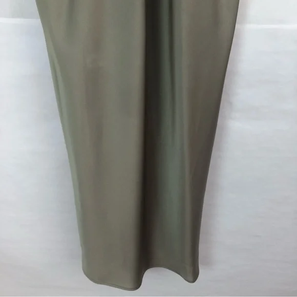 Show Me Your MuMu Olive Green Midi Dress - Picture 8 of 13